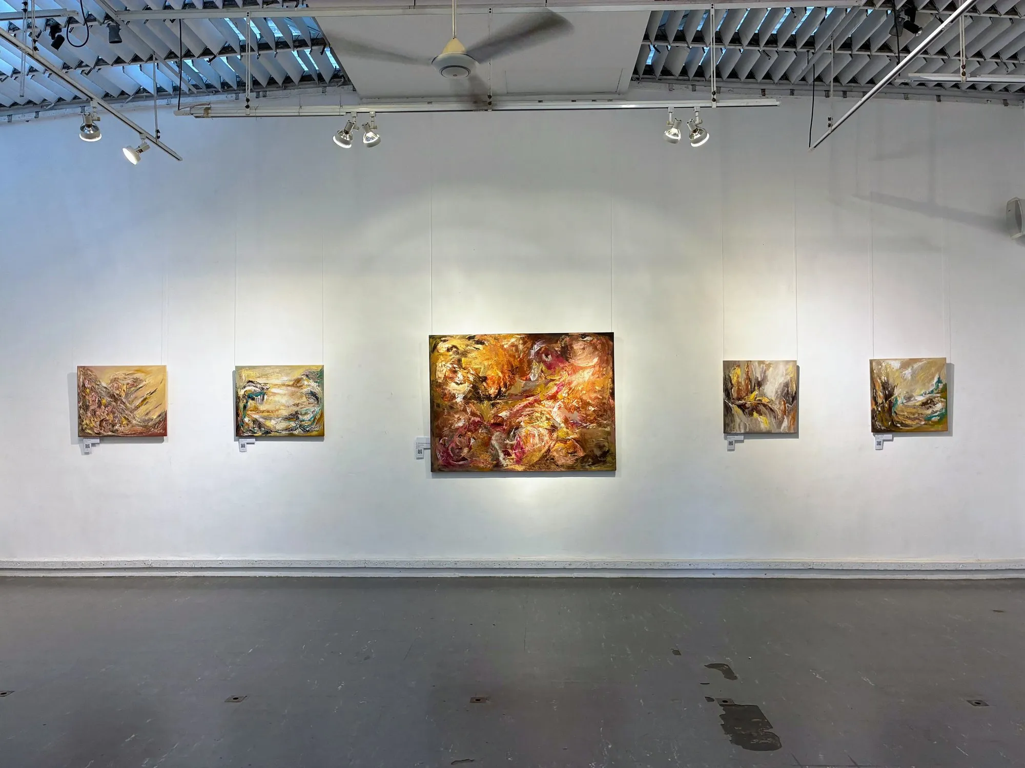 Installation view, To Wait for What Appears, Lionel Wendt Gallery, Colombo, 2026