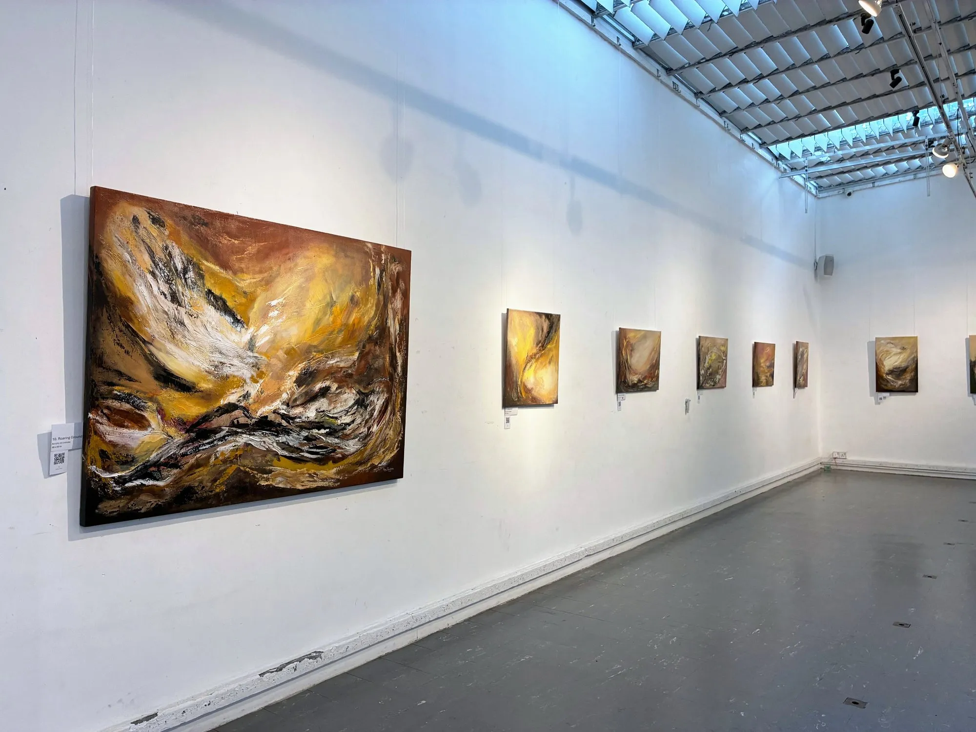 Installation view, To Wait for What Appears, Lionel Wendt Gallery, Colombo, 2026