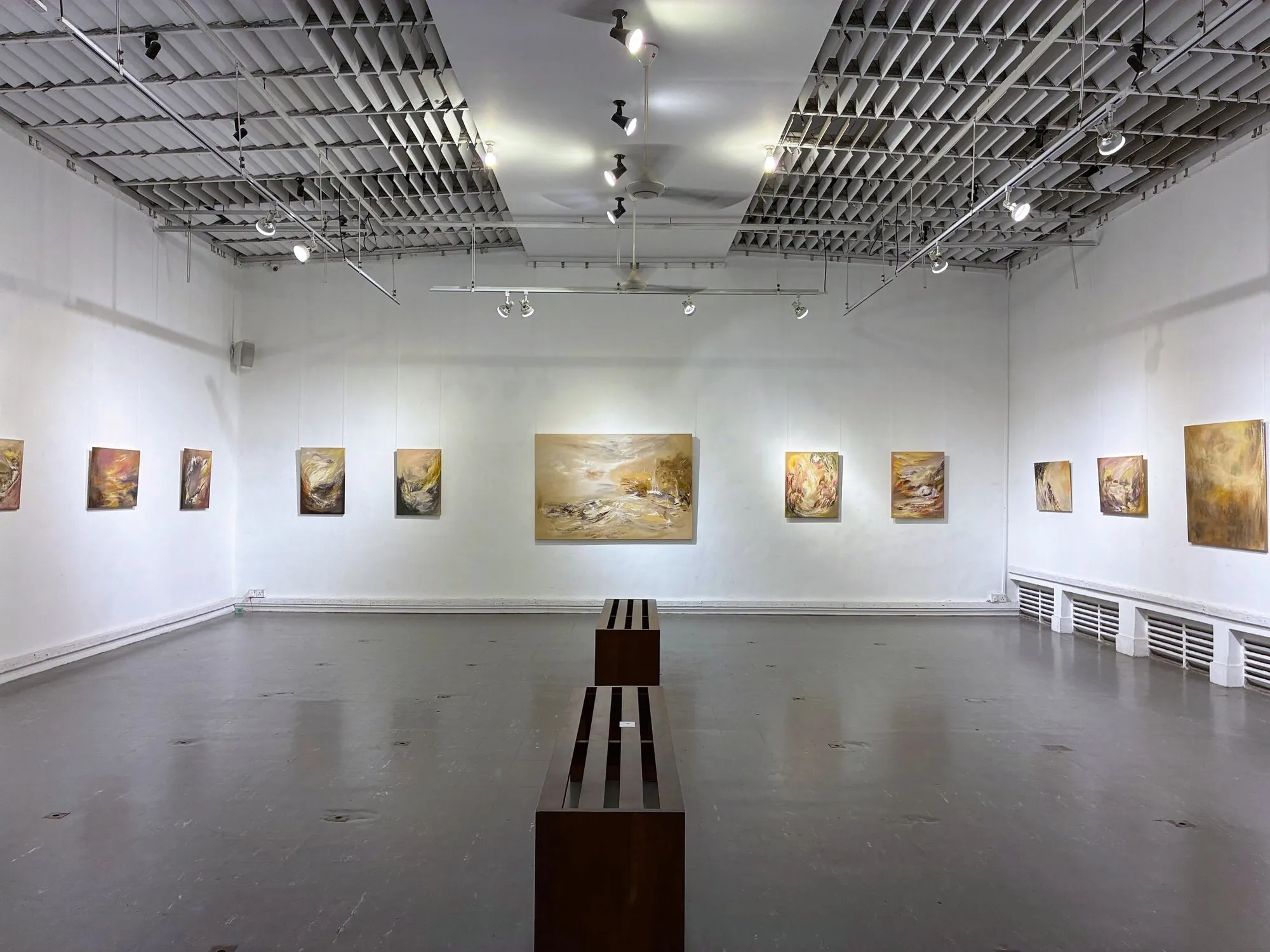 Installation view, To Wait for What Appears, Lionel Wendt Gallery, Colombo, 2026