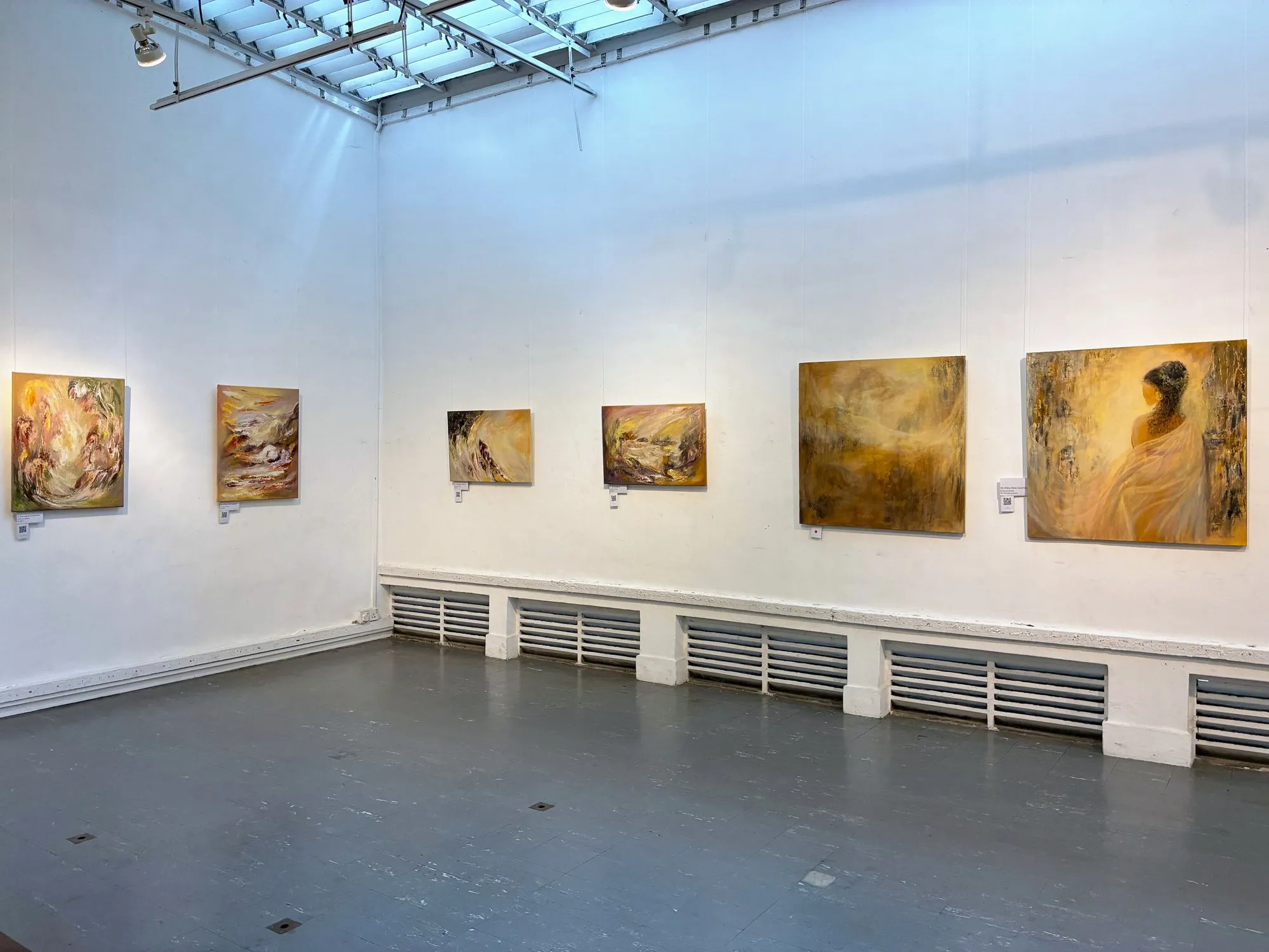 Installation view, To Wait for What Appears, Lionel Wendt Gallery, Colombo, 2026